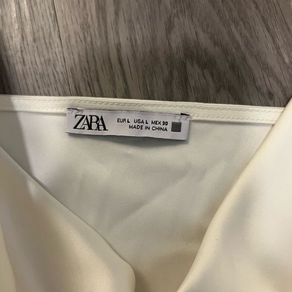 ZARA silk cowl neck top - Picture 2 of 4